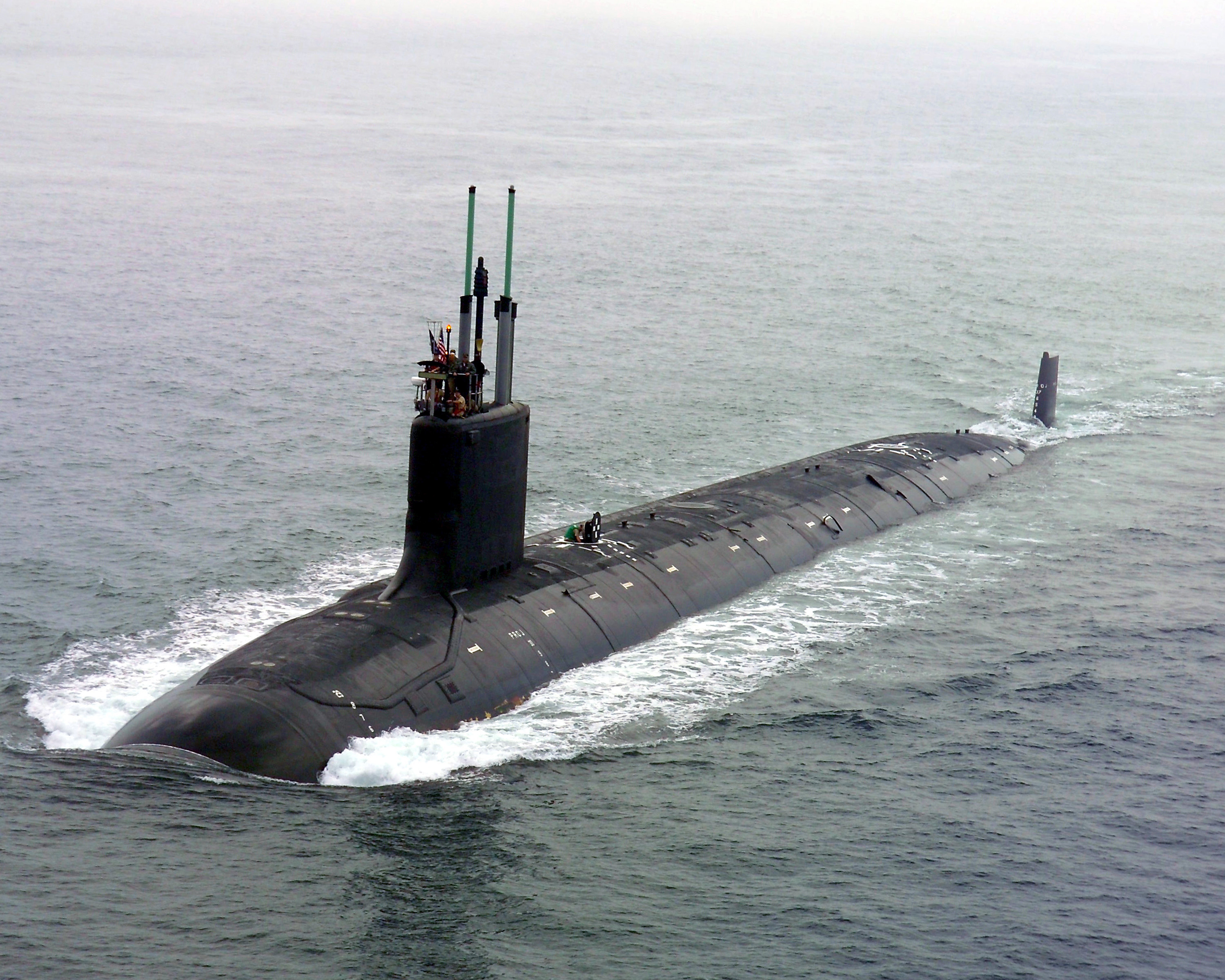 US nuclear-powered submarine PCU Virginia