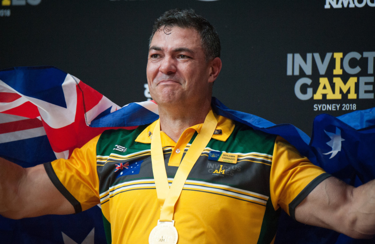 Invictus Games gold medallist and UNSW Canberra alumnus Ben Farinazzo represented Australia in the 2018 Invictus Games in Sydney. 