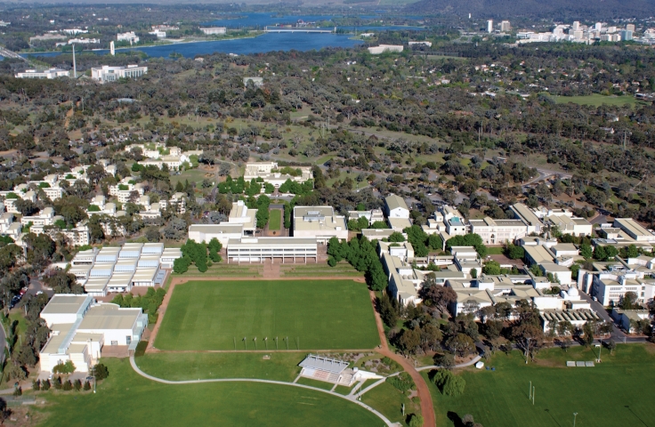 aerial view of UNSW campus